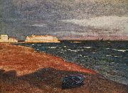 Aleksander Gierymski Sea. oil painting on canvas